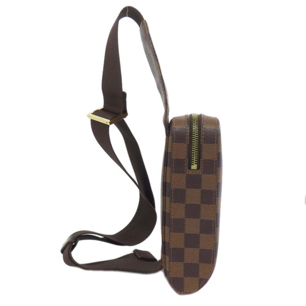 LOUIS VUITTON Authentic Brown Damier Canvas Hobo Bag - Picture 3 of 15
